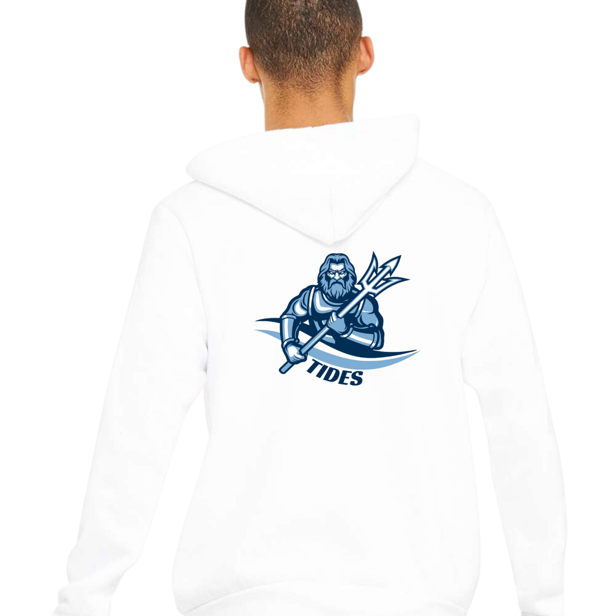 Tides Full Zipper Hooded Sweatshirt - Adult Sizes