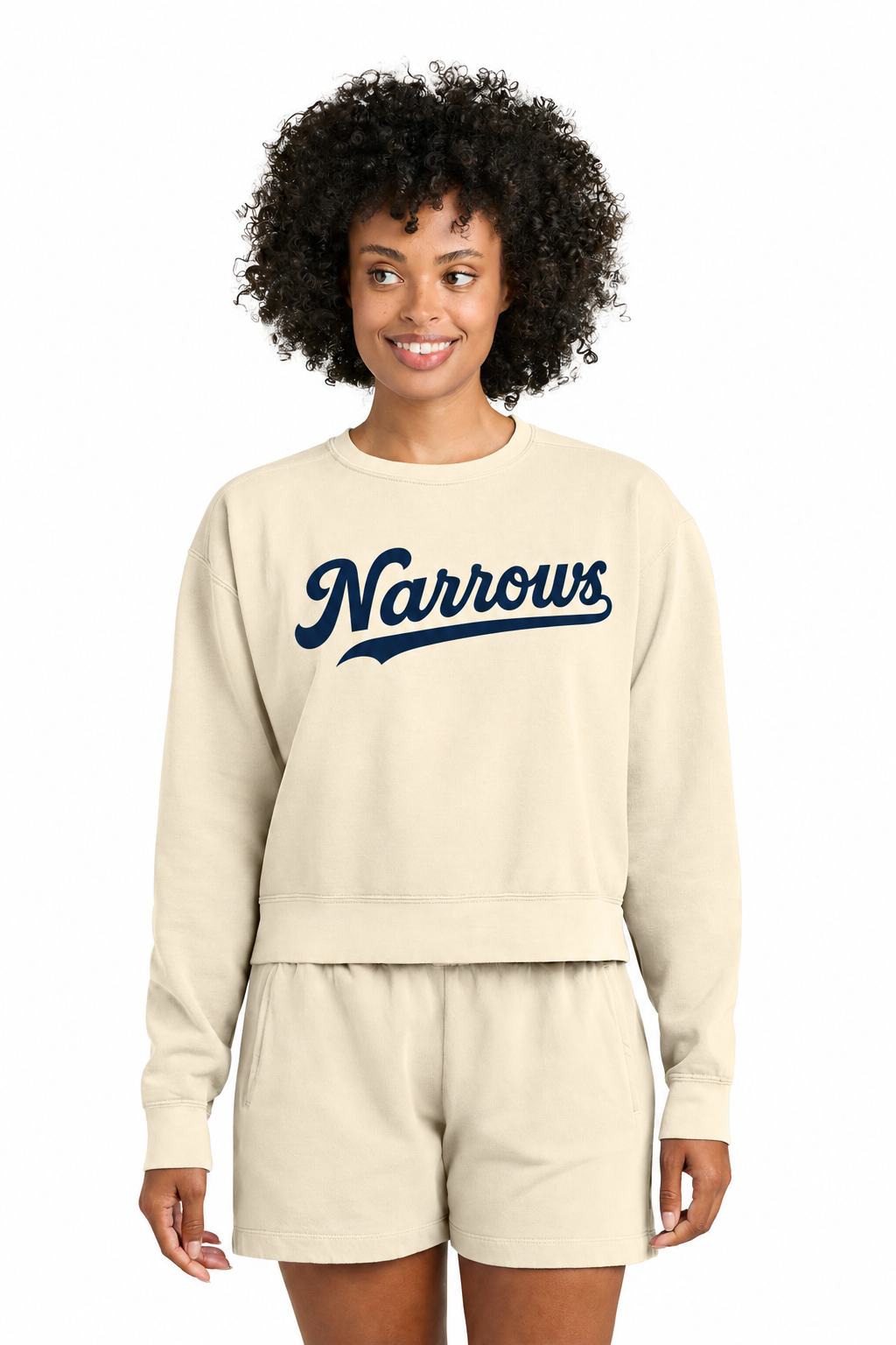 Comfort Colors Woman's Narrows Crewneck - Adult Sizing ONLY
