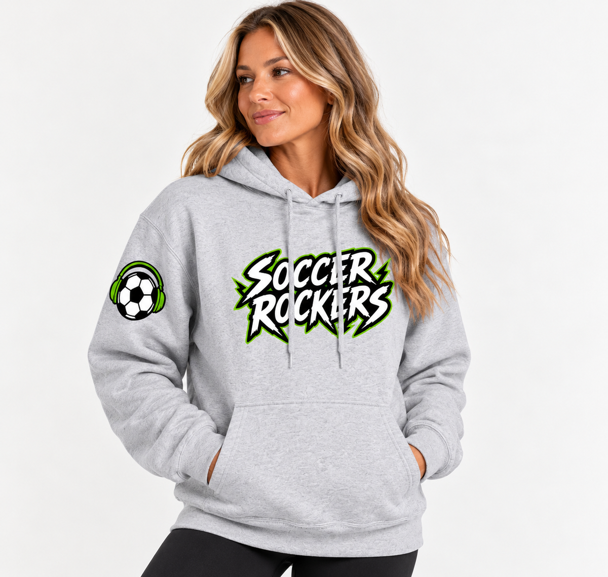 Soccer Rockers Hooded Sweatshirt - Adult and Youth