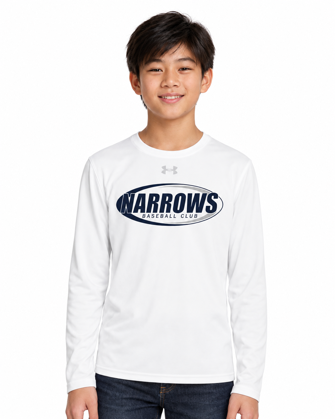 Under Armour Narrows Long Sleeve Tee- Youth Sizing ONLY