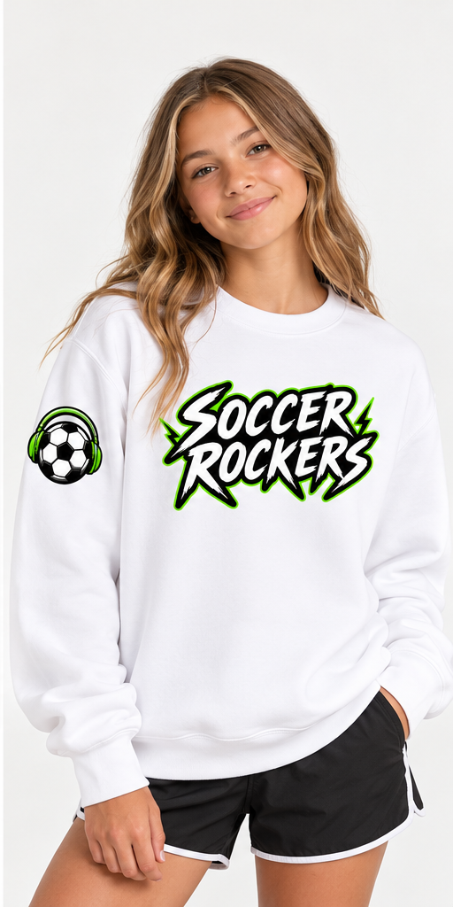 Soccer Rockers Crewneck - Adult and Youth Sizing
