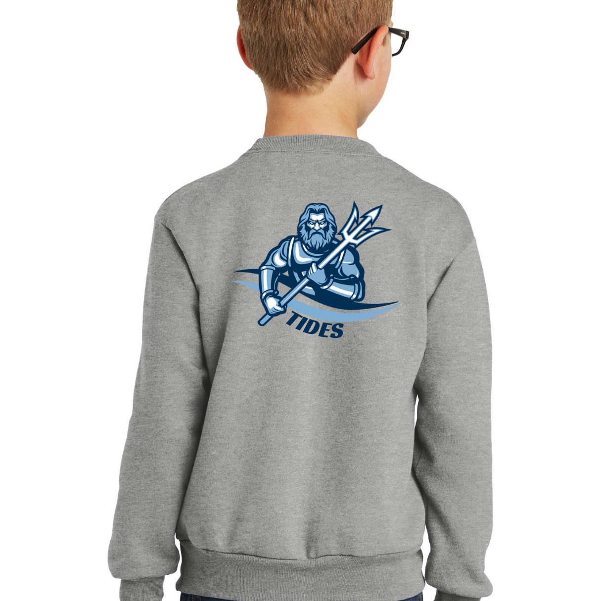 Poseidon Has Your Back  Crewneck - Adult and Youth