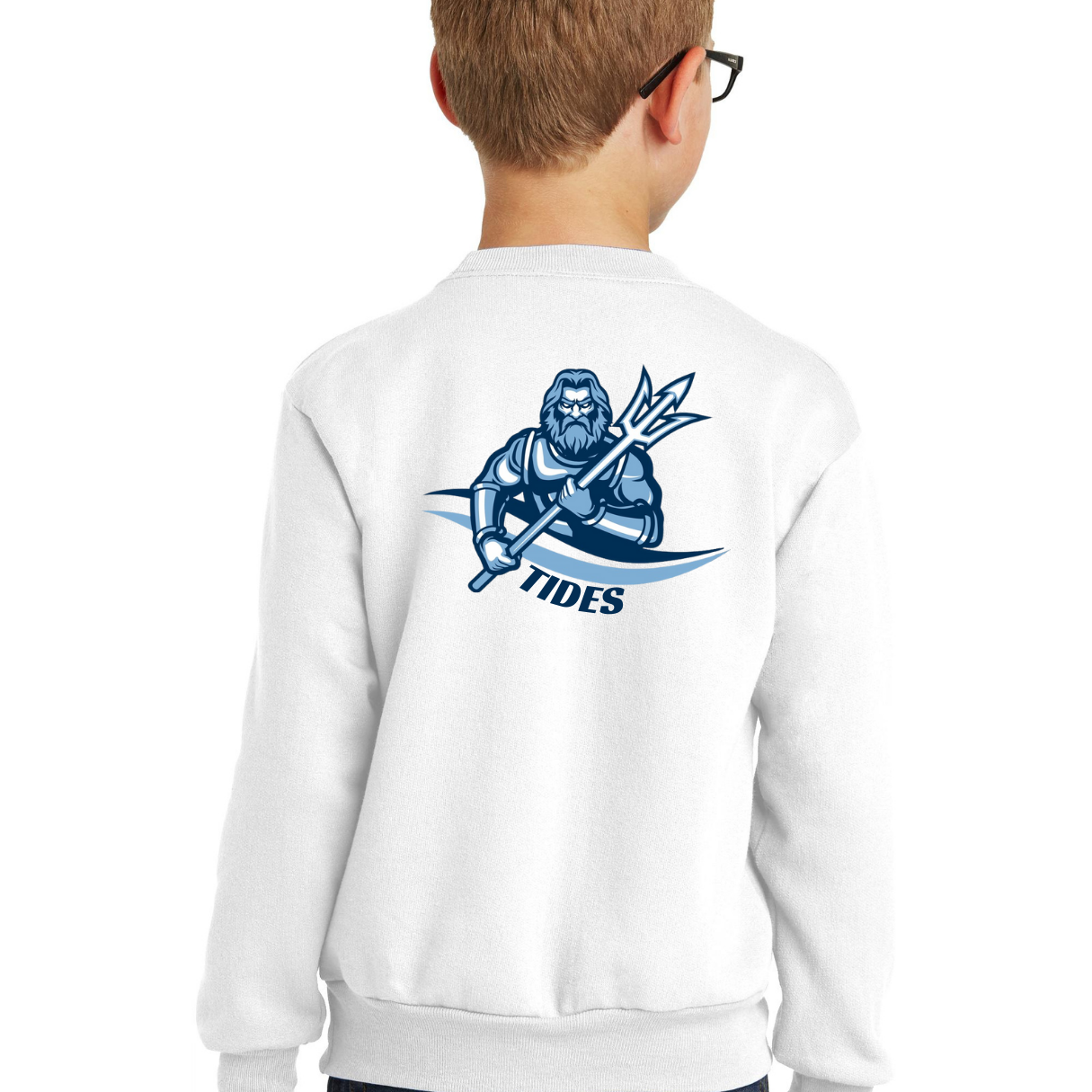 Poseidon Has Your Back  Crewneck - Adult and Youth