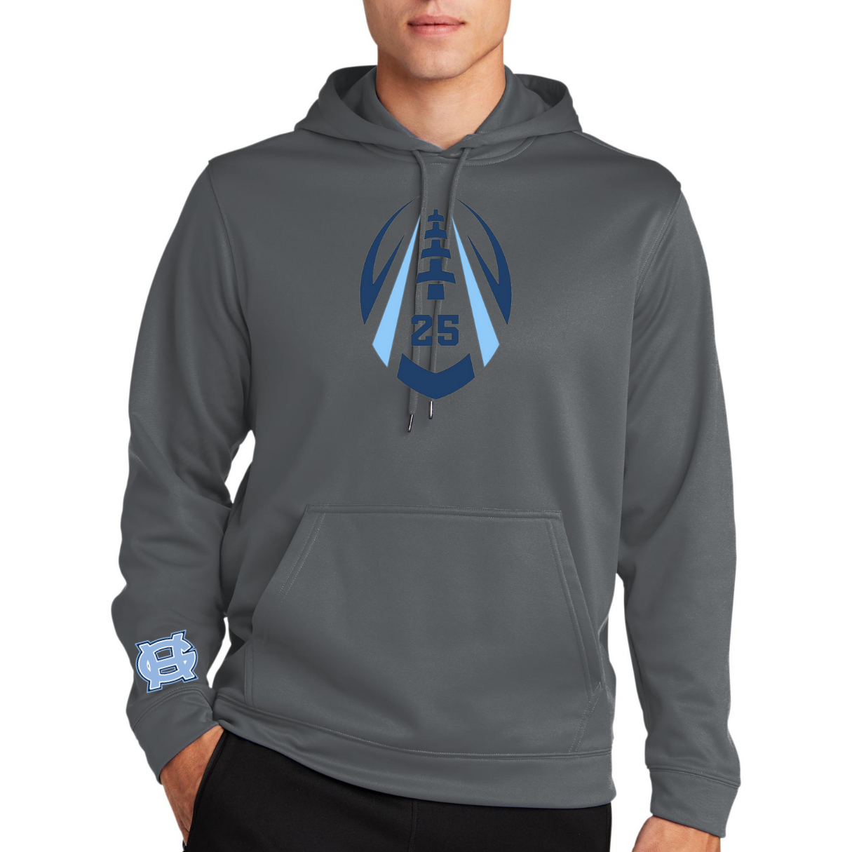 Tides Football Favorite Player Performance Hooded Sweatshirt- Adult and Youth