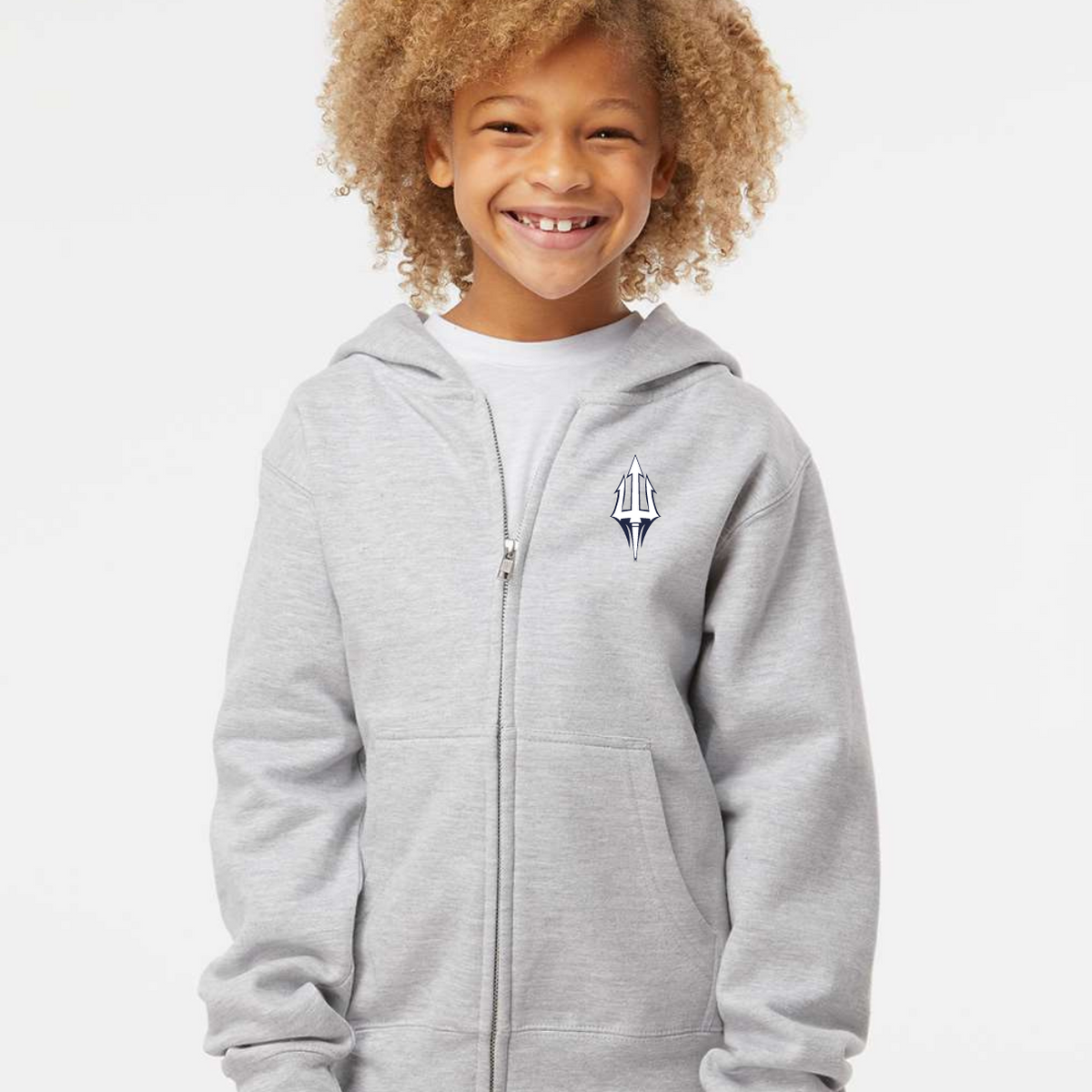 Tides Full Zipper Hooded Sweatshirt -Youth ONLY