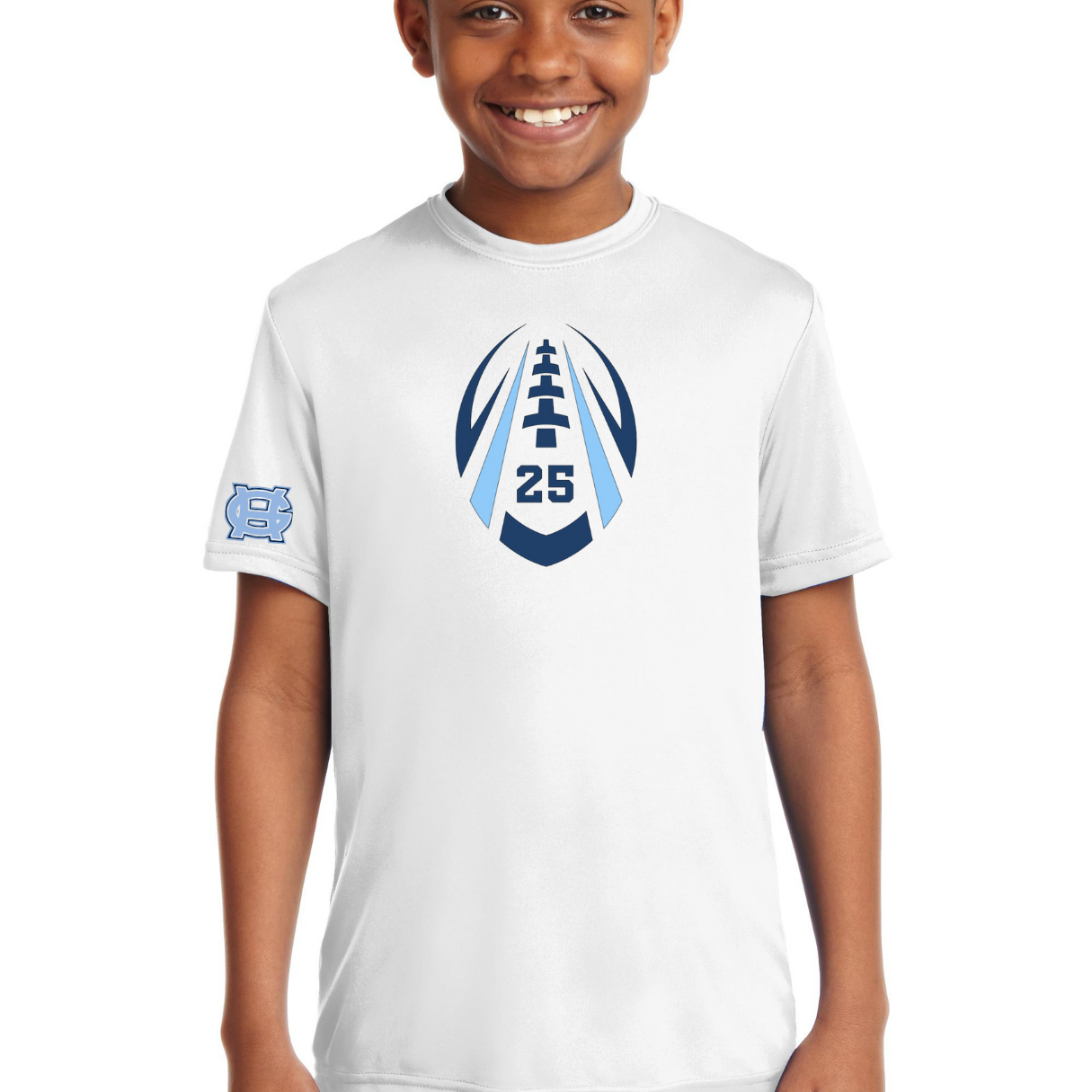 Tides Football Favorite Player Performance Tee - Adult and Youth
