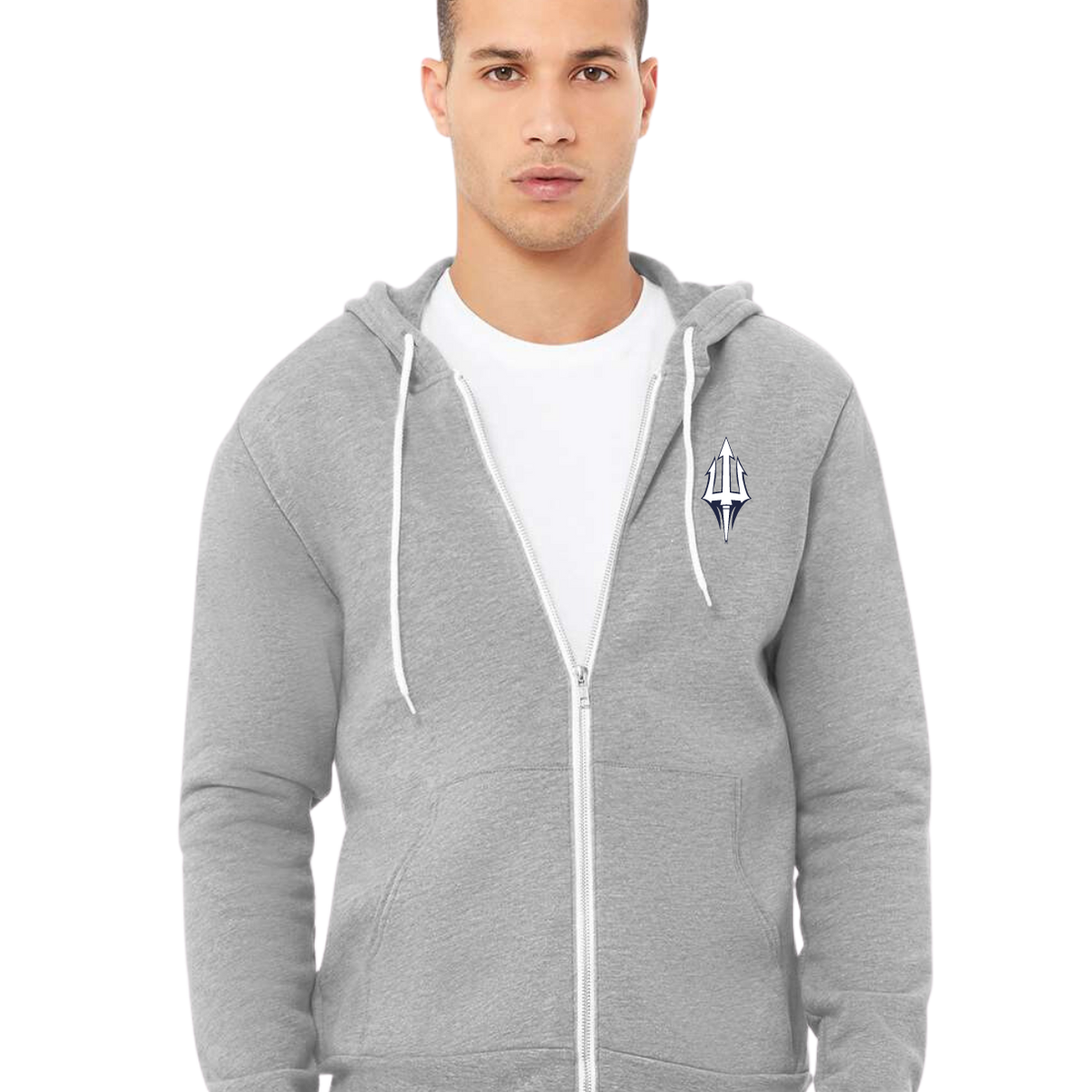 Tides Full Zipper Hooded Sweatshirt - Adult Sizes