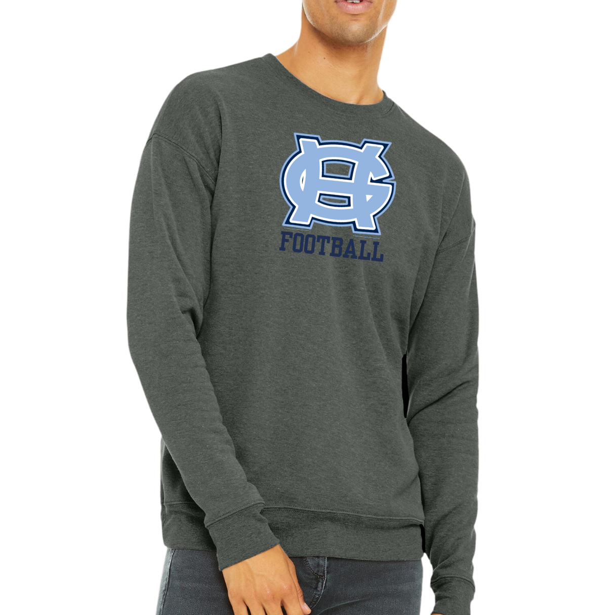 Classic GH Football Crewneck - Adult and Youth