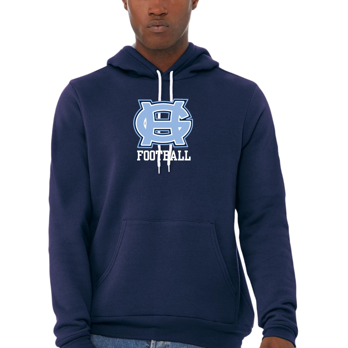 Classic GH Football Hooded- Adult and Youth