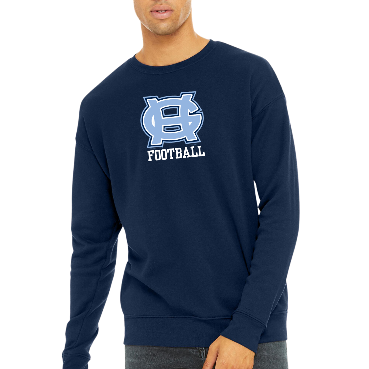 Classic GH Football Crewneck - Adult and Youth