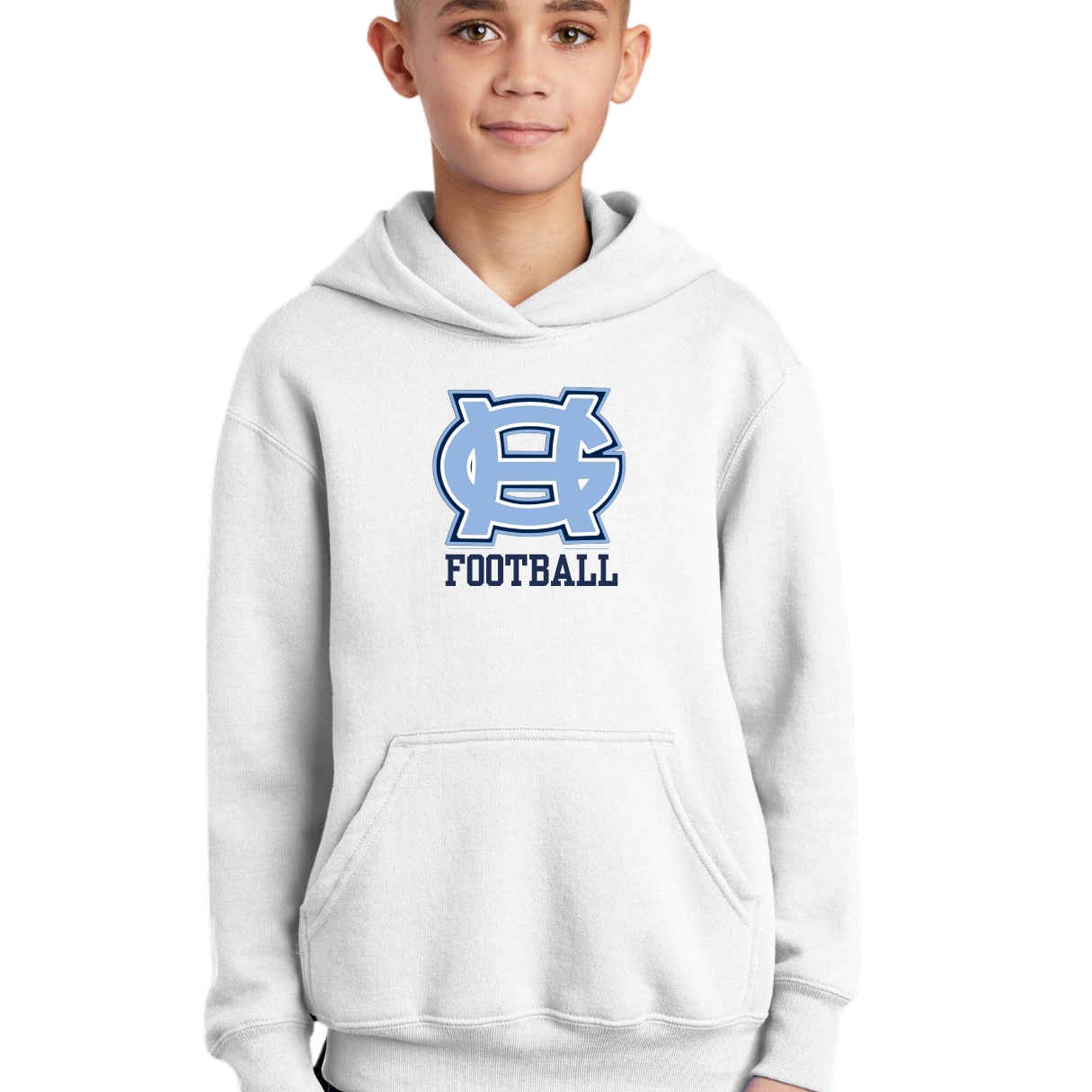 Classic GH Football Hooded- Adult and Youth