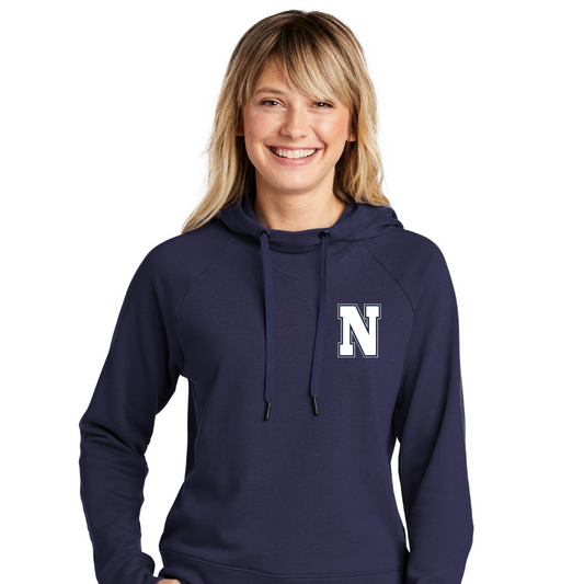 Keep It Simple "N" Cowl Neck Hoodie