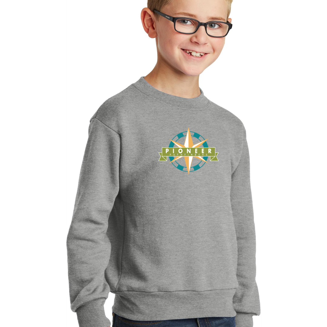 Pathfinder Crewneck Large Logo - Adult and Youth Sizes