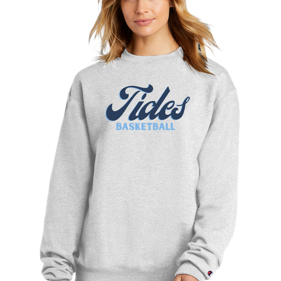 Retro Tides Basketball Crewneck - Adult and Youth