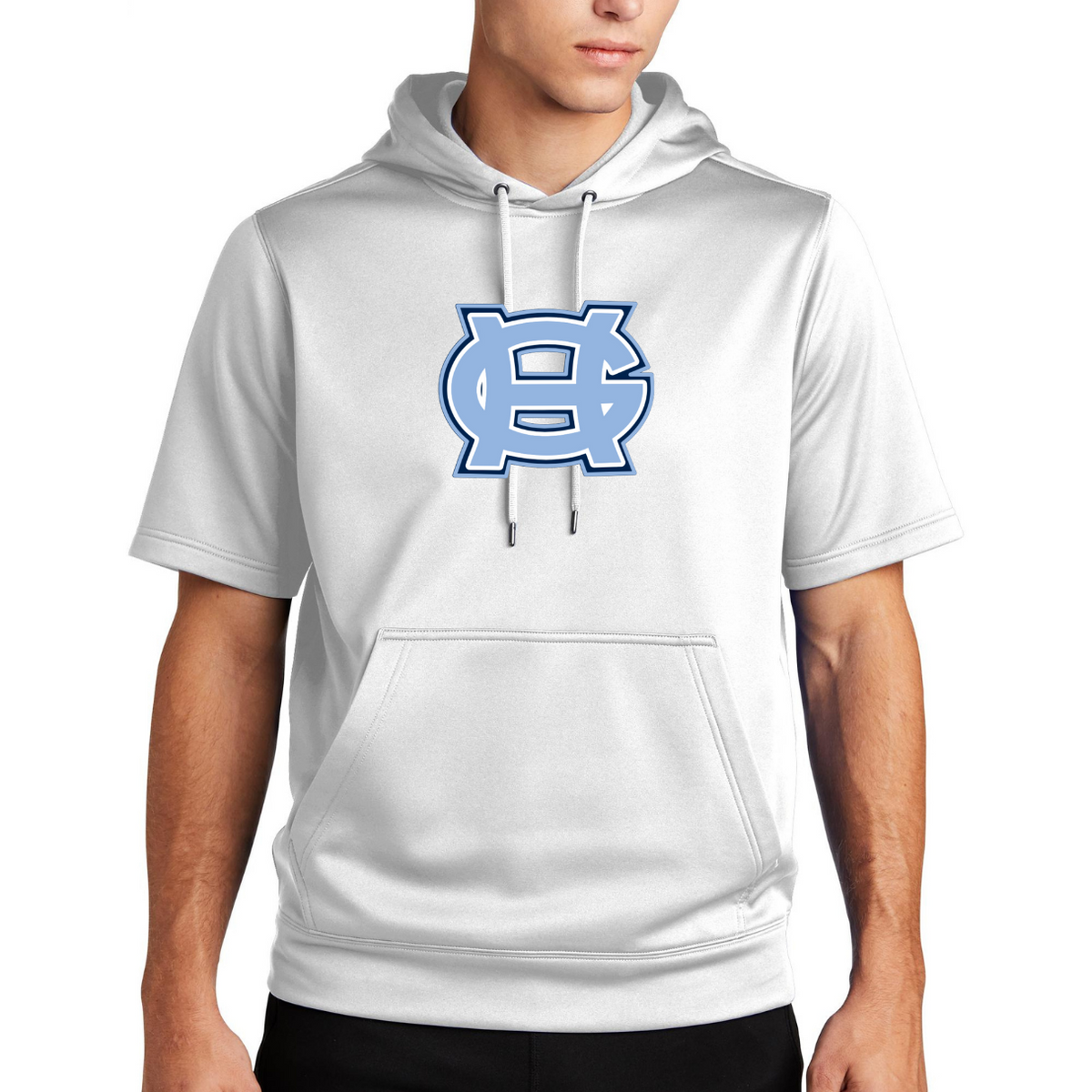 Classic GH Performance Short Sleeve Hooded Sweatshirt- Adult and Youth