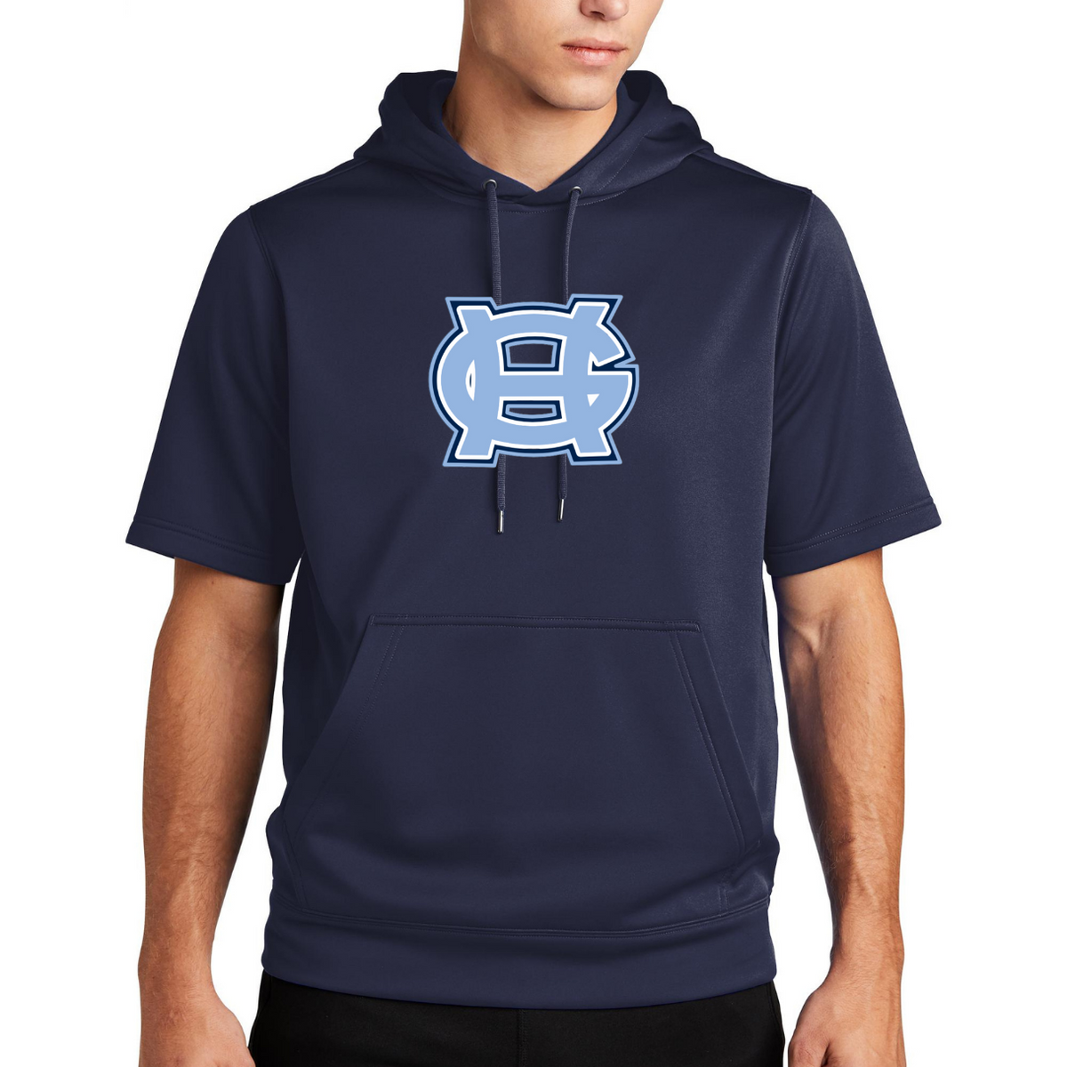 Classic GH Performance Short Sleeve Hooded Sweatshirt- Adult and Youth