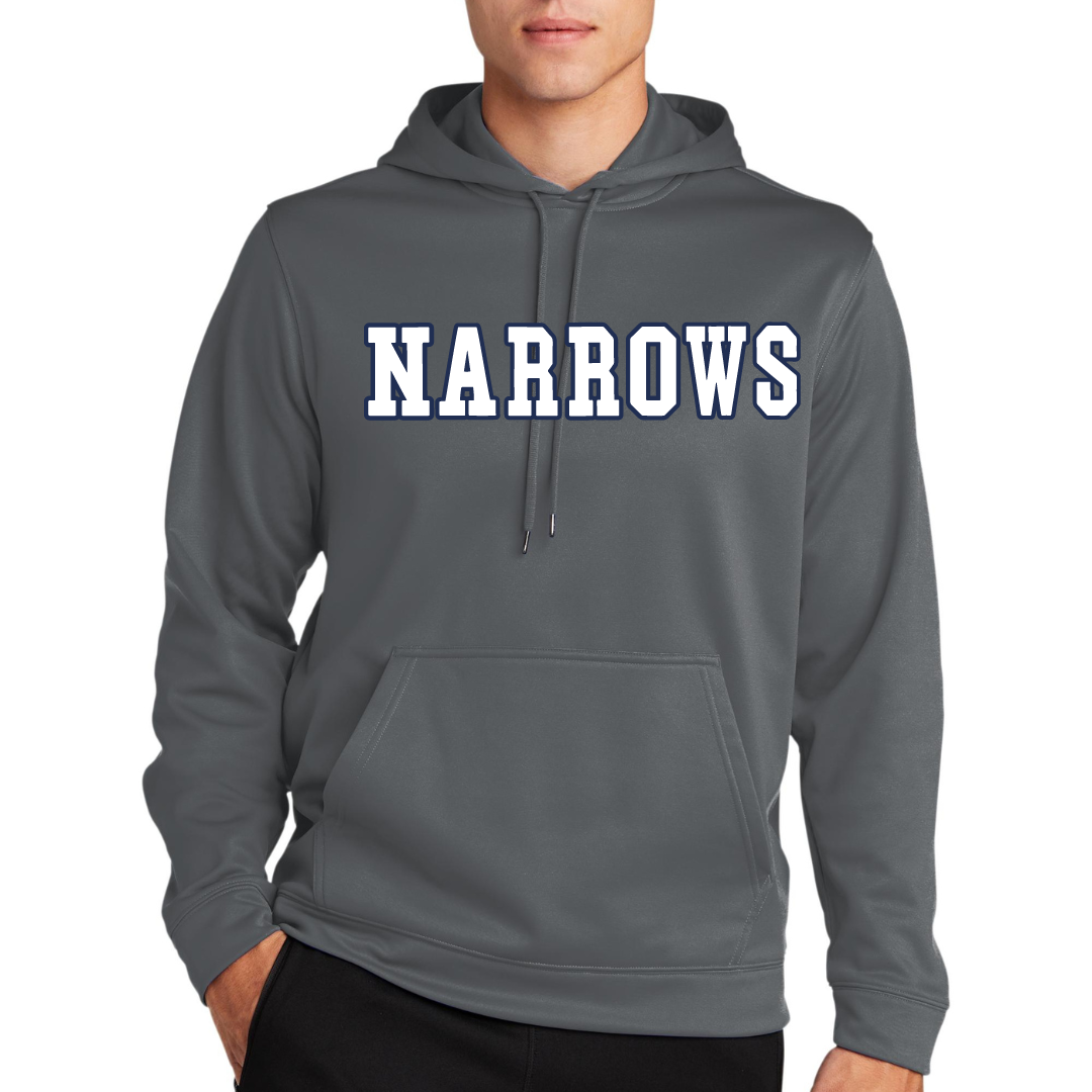 Narrows Performance Hooded Sweatshirt - Adult and Youth