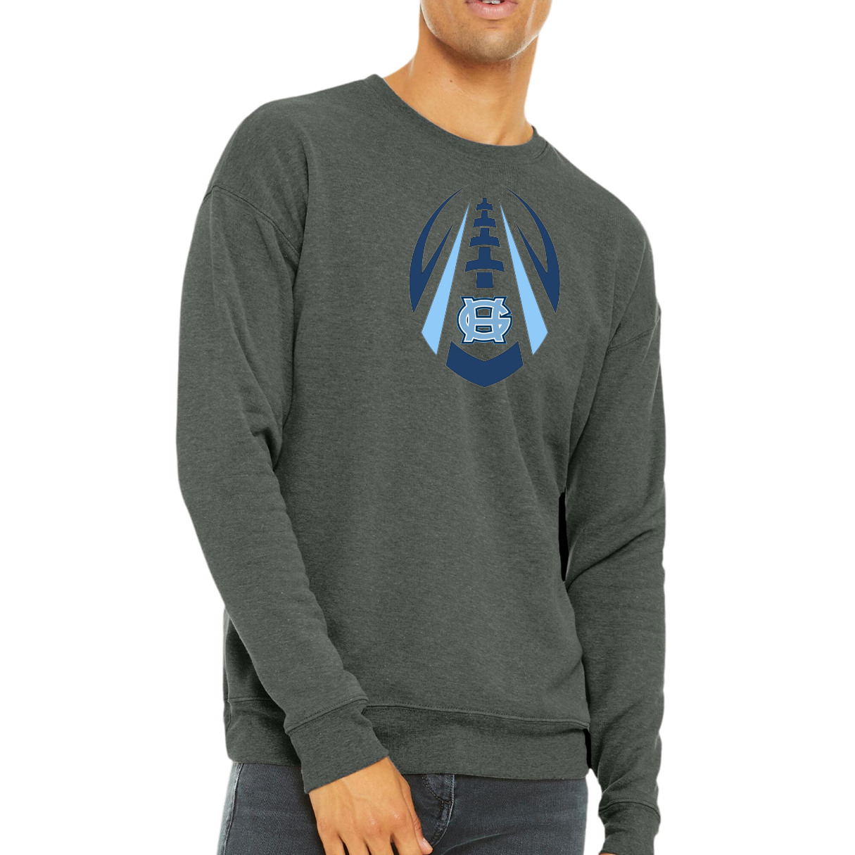 Go Big Blue! Crewneck Sweatshirt - Adult and Youth