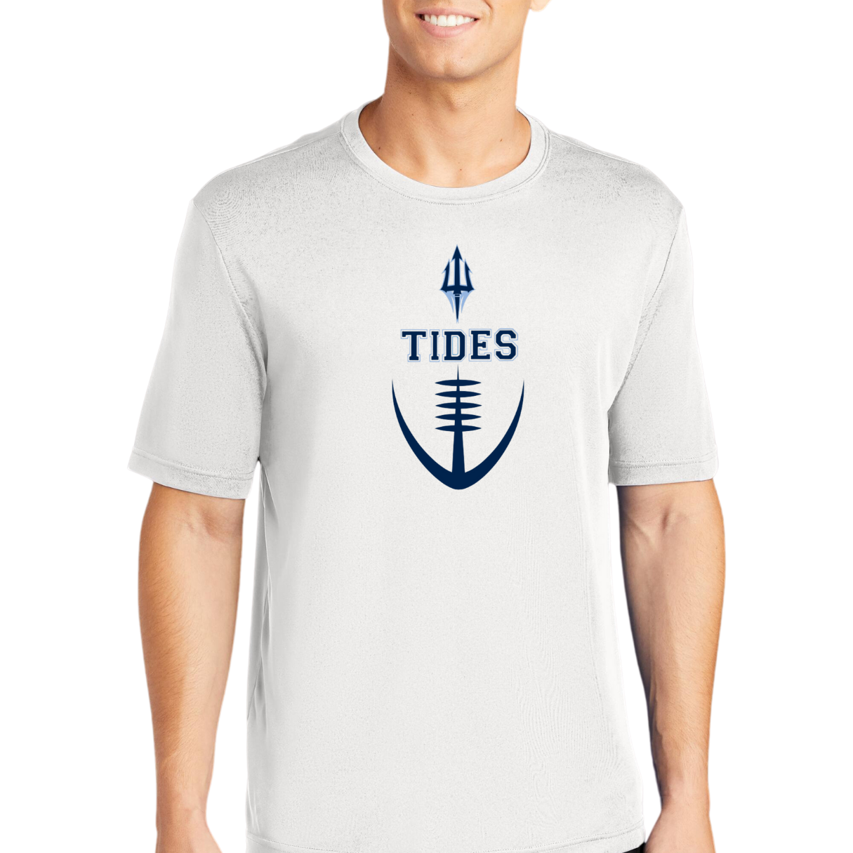 Trident Football Performance Tee- Adult and Youth