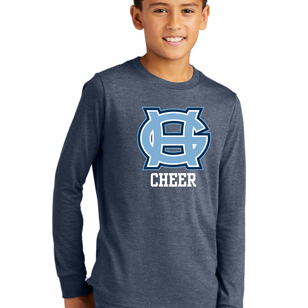 Classic GH Cheer Long Sleeve Tee - Adult and Youth sizes