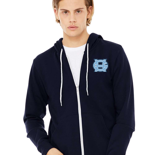 Tides Full Zipper Hooded Sweatshirt - Adult Sizes