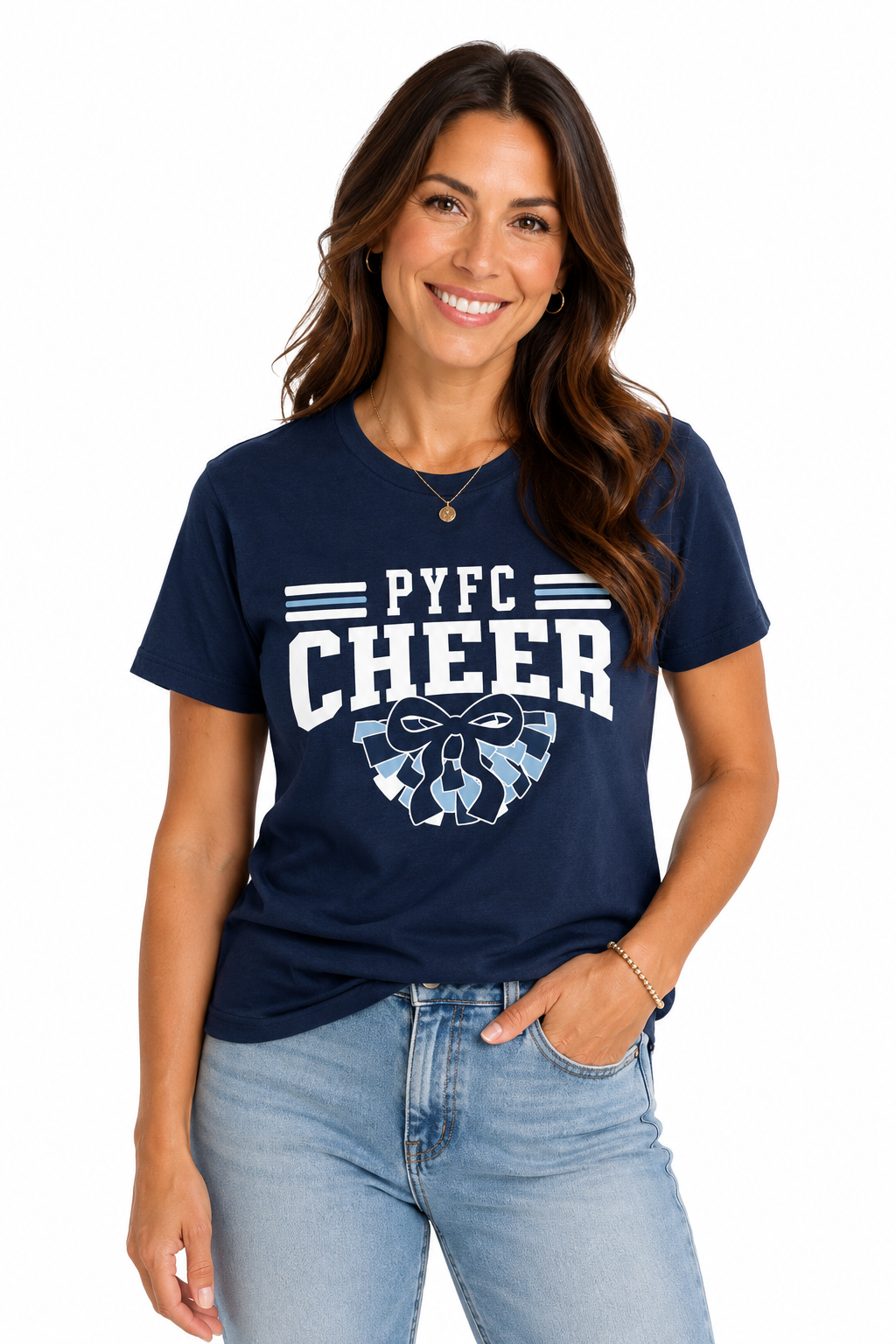 PYFC Cheer Tee - Adult and Youth sizes