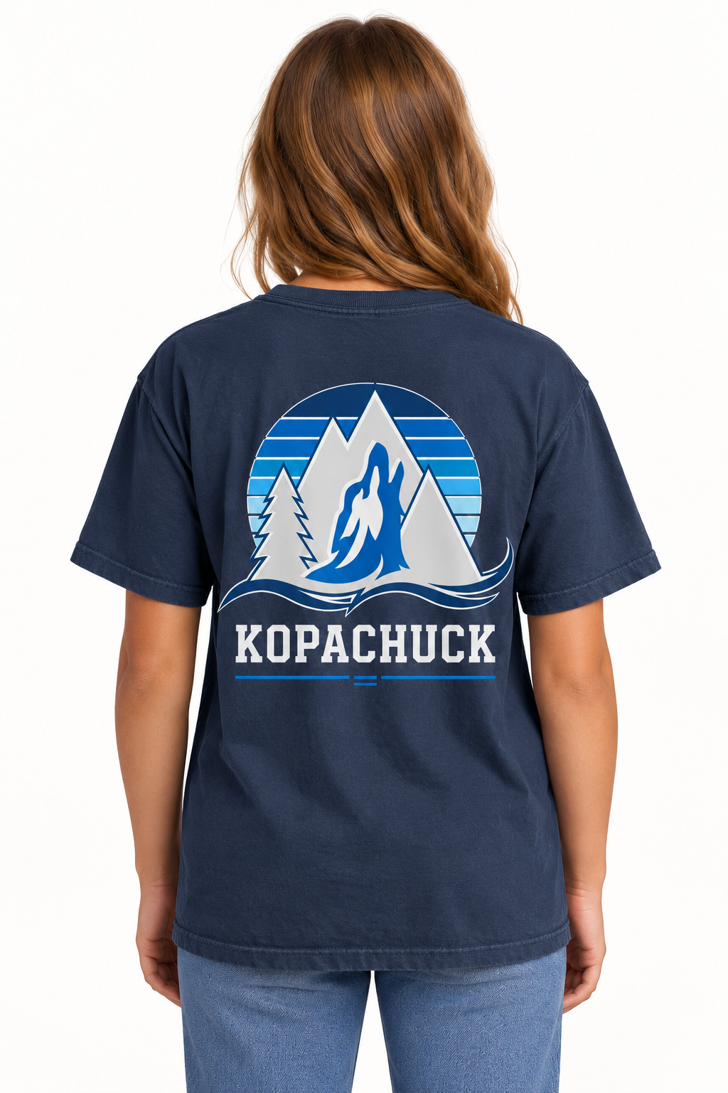 Kopachuck Coyote Striped Heavyweight Tee