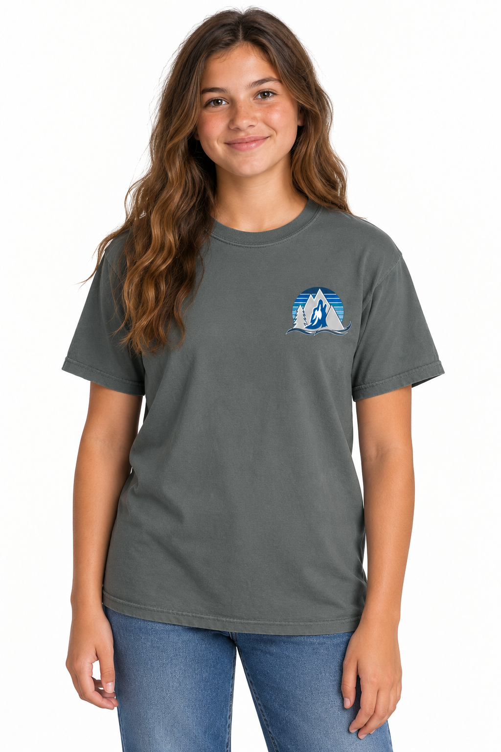Kopachuck Coyote Striped Heavyweight Tee
