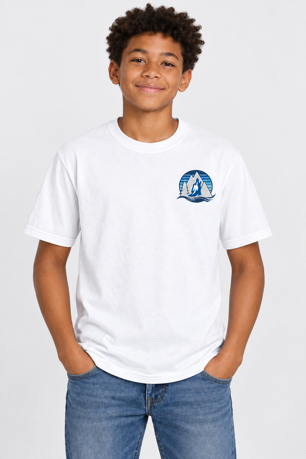 Kopachuck Coyote Striped Heavyweight Tee