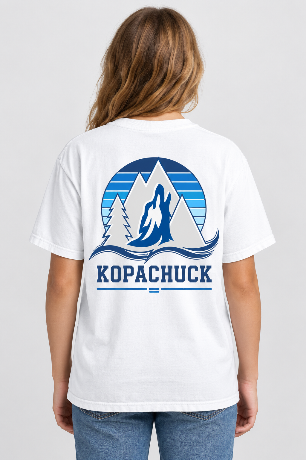 Kopachuck Coyote Striped Heavyweight Tee