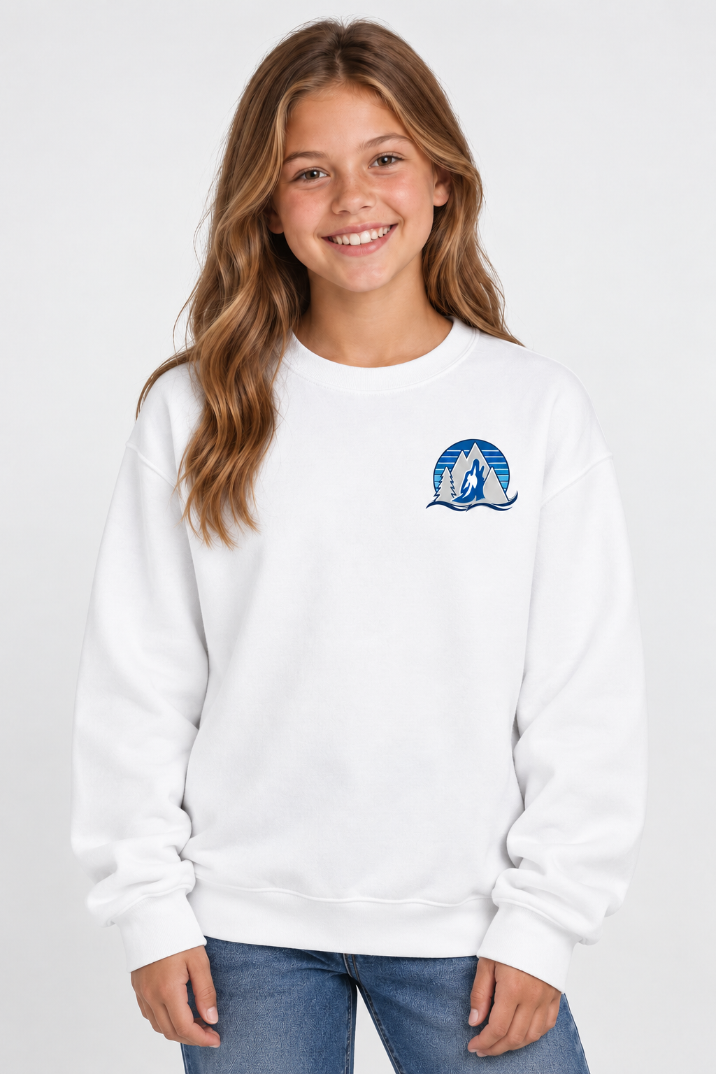 Kopachuck Coyote Striped Crewneck Sweatshirt