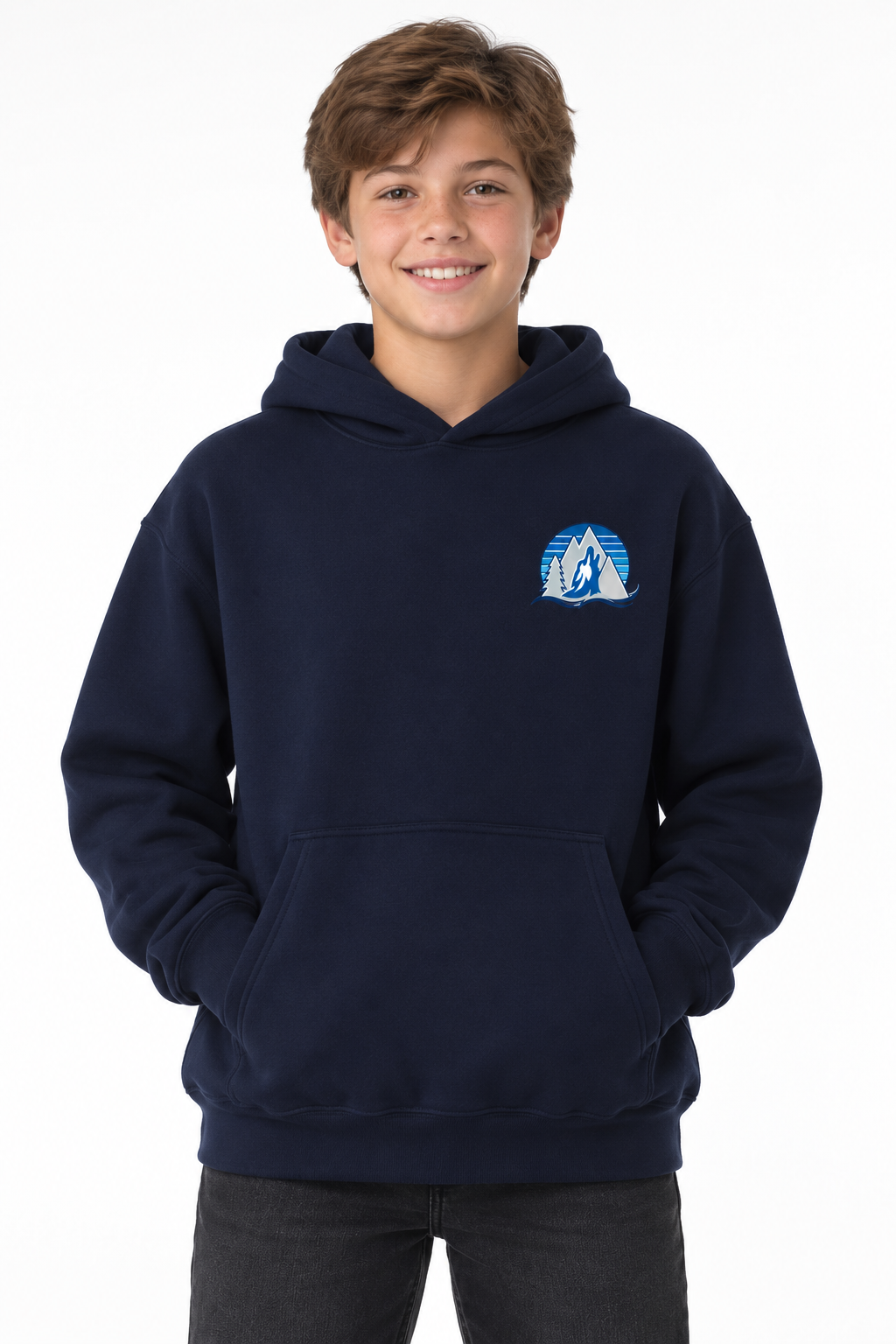 Kopachuck Coyote Striped Hooded Sweatshirt