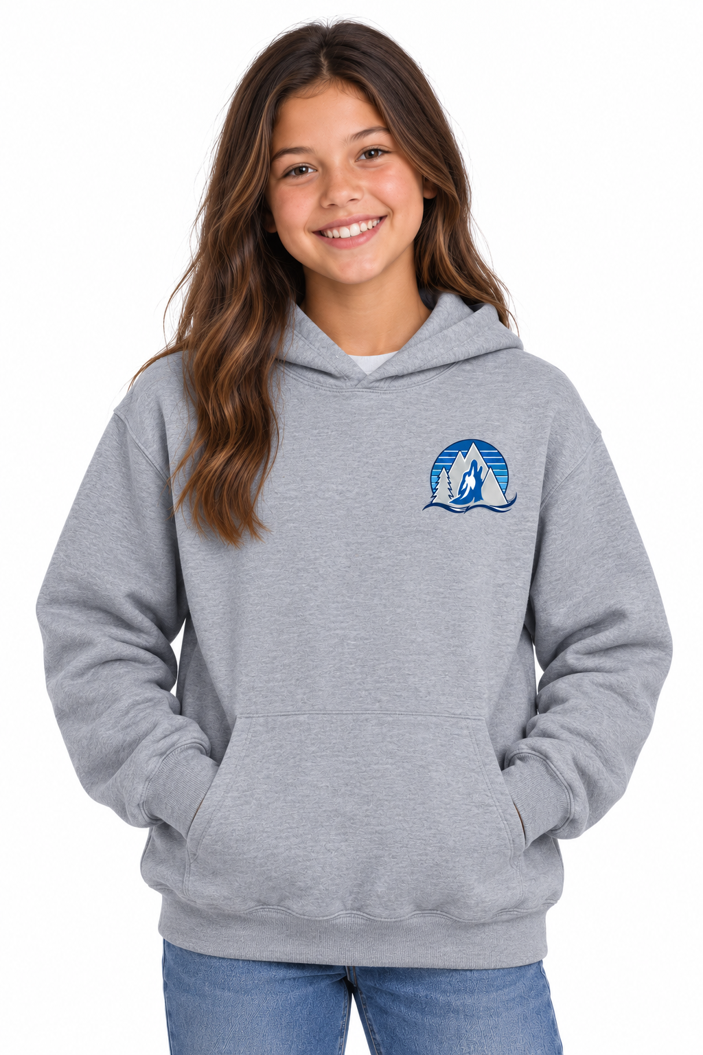 Kopachuck Coyote Striped Hooded Sweatshirt