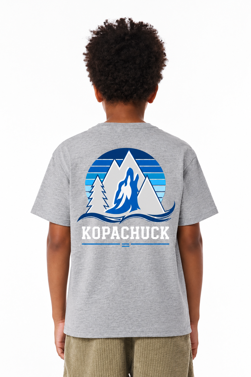 Kopachuck Coyote Striped Youth Tee