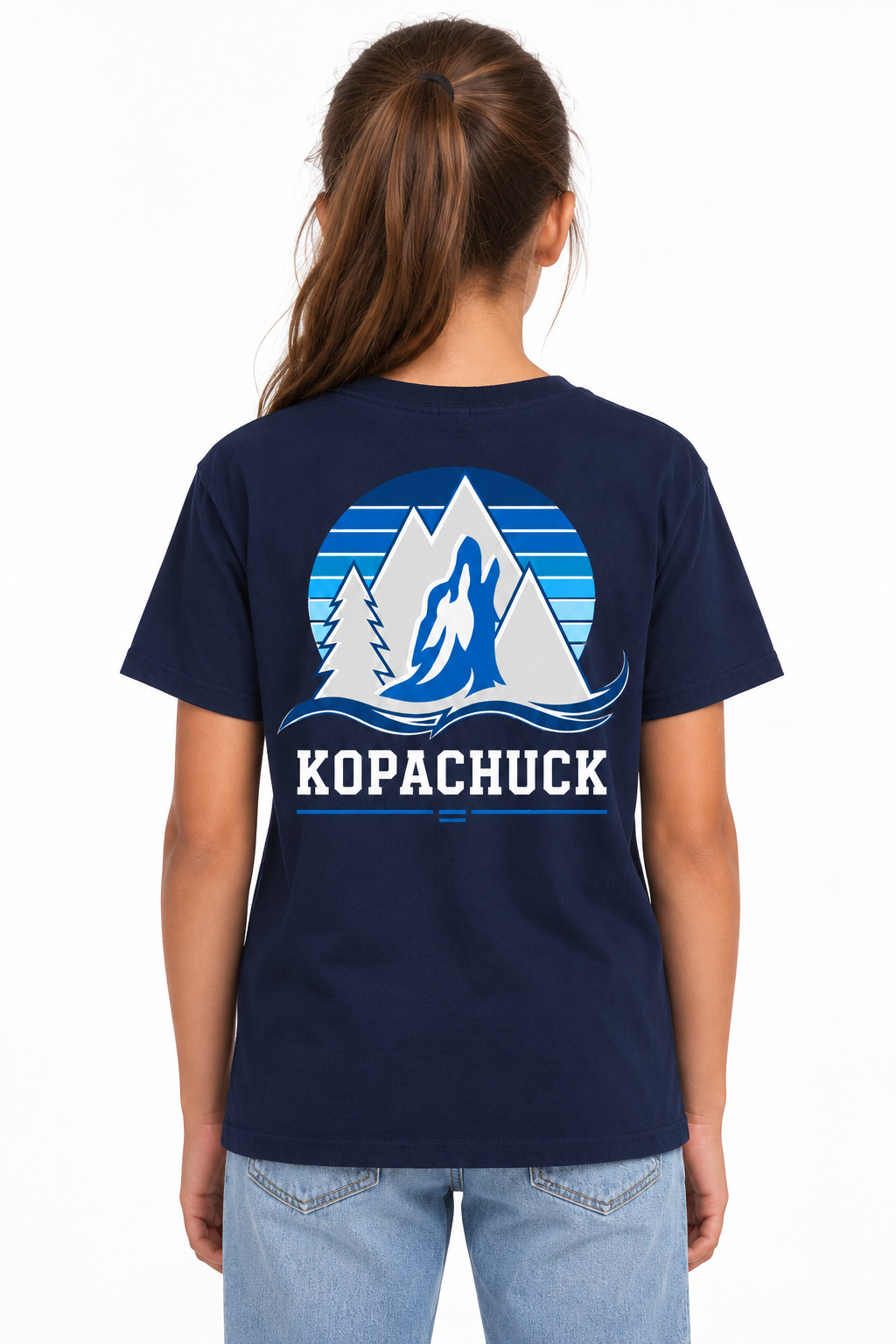 Kopachuck Coyote Striped Youth Tee