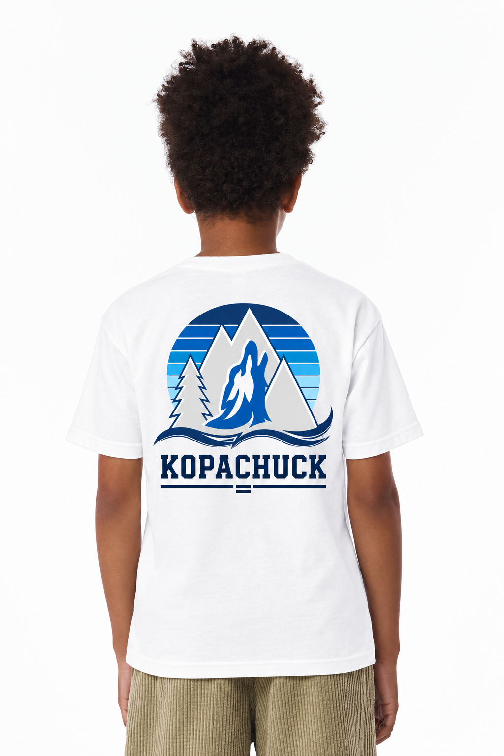 Kopachuck Coyote Striped Youth Tee