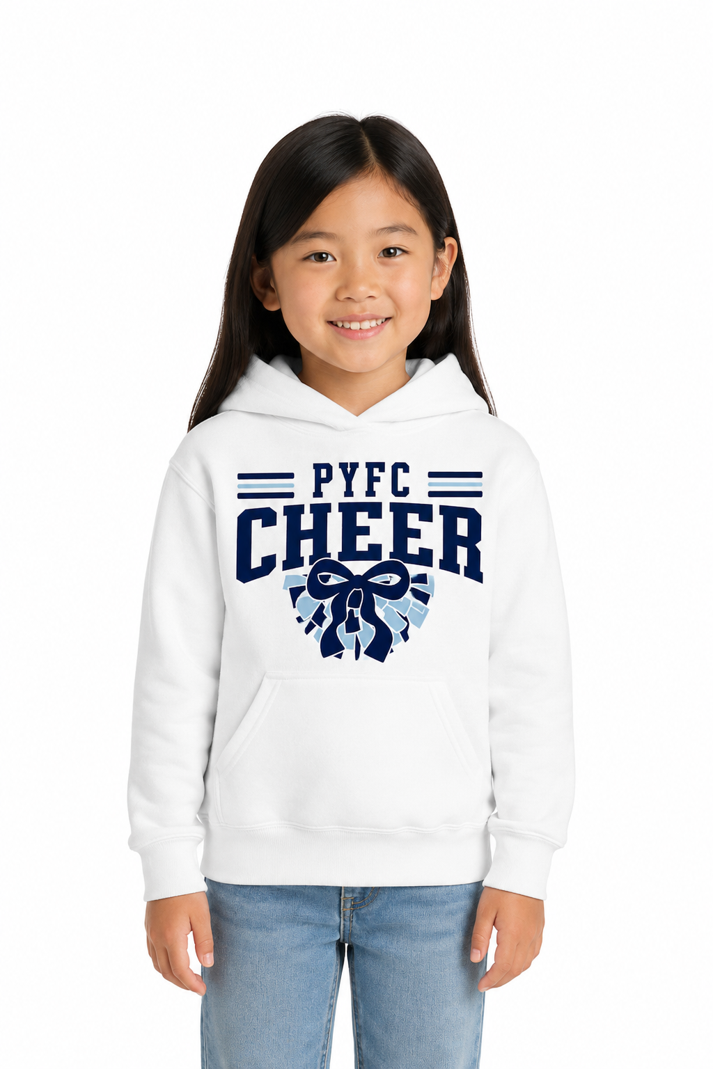 PYFC Cheer Hooded Sweatshirt - Adult and Youth
