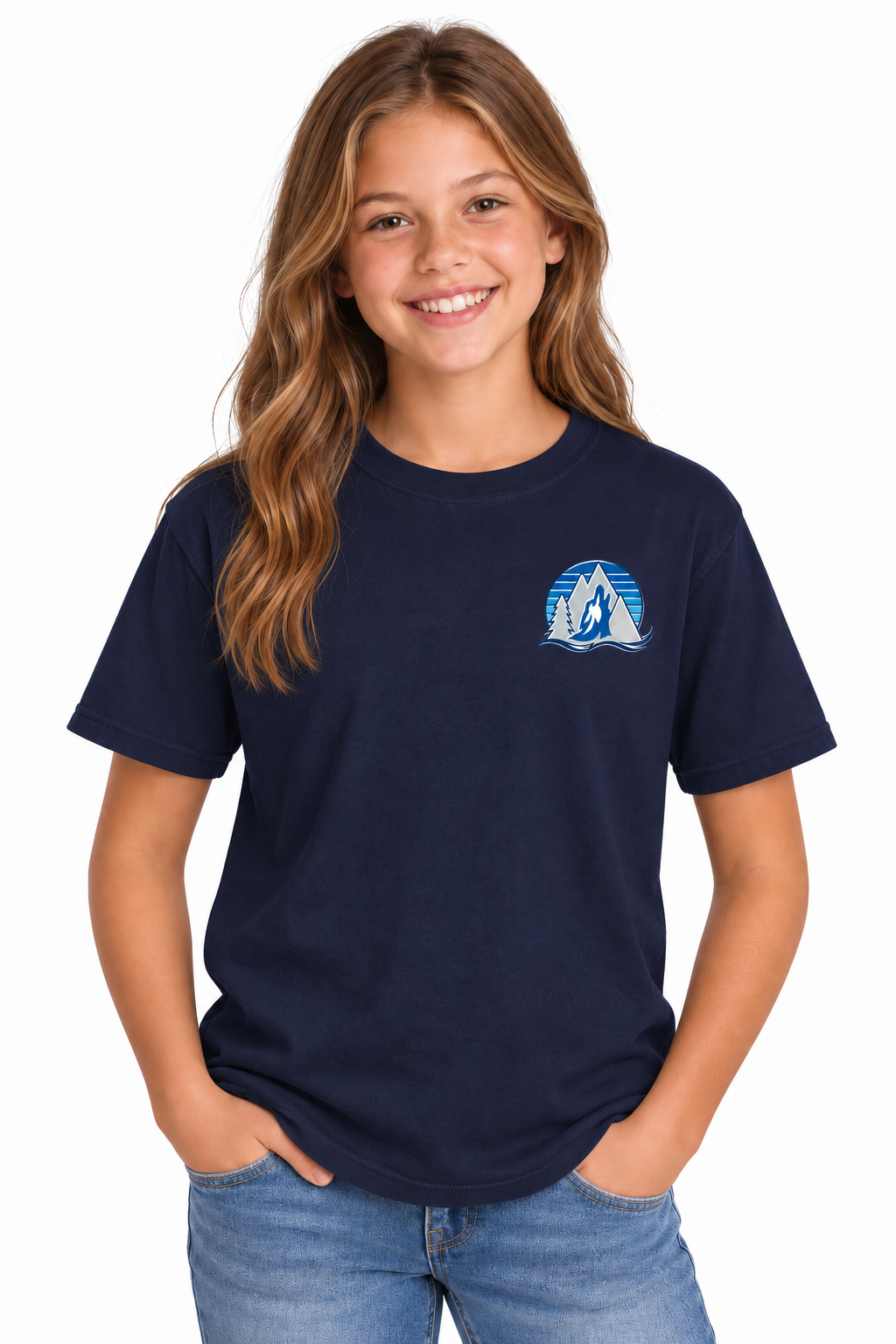 Kopachuck Coyote Striped Youth Tee