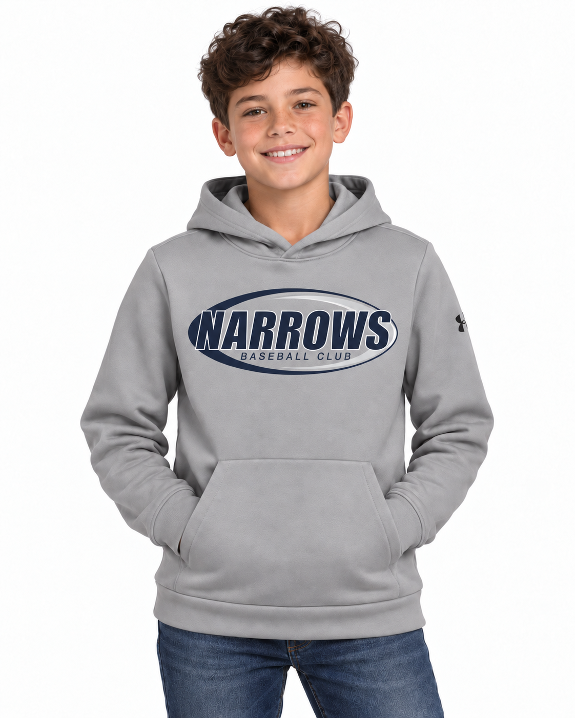 Under Armour Narrows Pull Over Hoodie- Youth Sizing ONLY