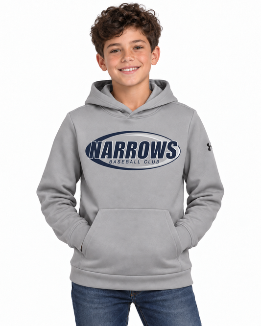 Under Armour Narrows Pull Over Hoodie- Youth Sizing ONLY