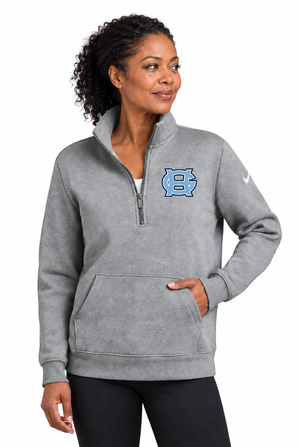 Nike Womens Tides 1/4 Zip Sweatshirt - Adult Sizing Only