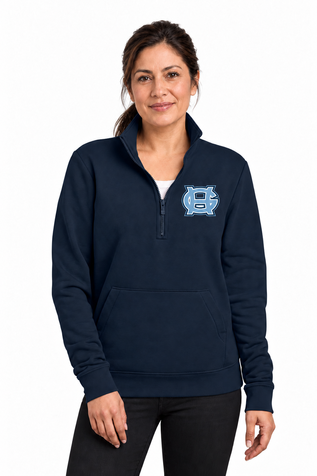 Nike Womens Tides 1/4 Zip Sweatshirt - Adult Sizing Only