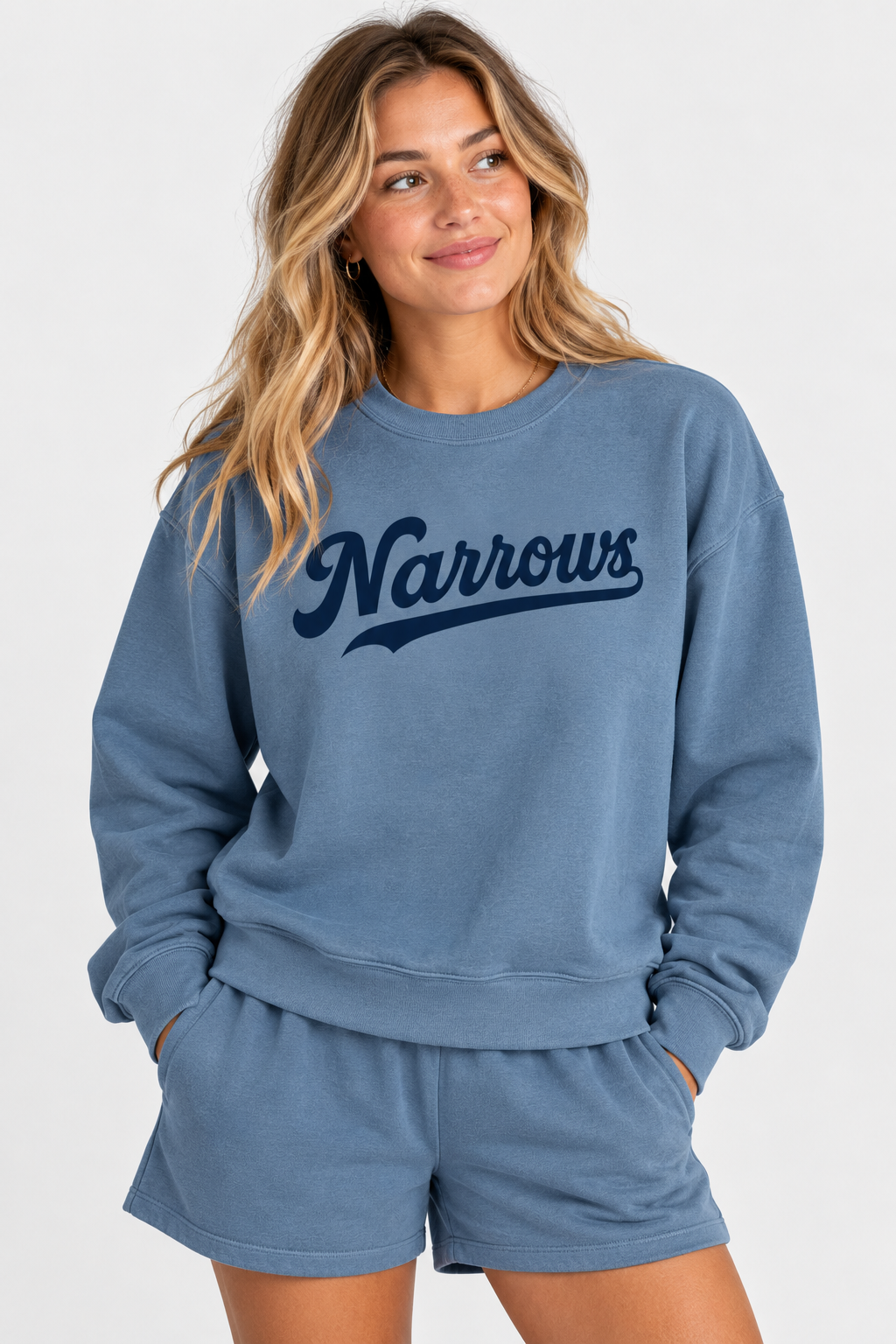 Comfort Colors Woman's Narrows Crewneck - Adult Sizing ONLY