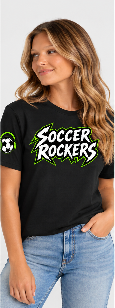 Soccer Rockers Tee - Adult and Youth sizes