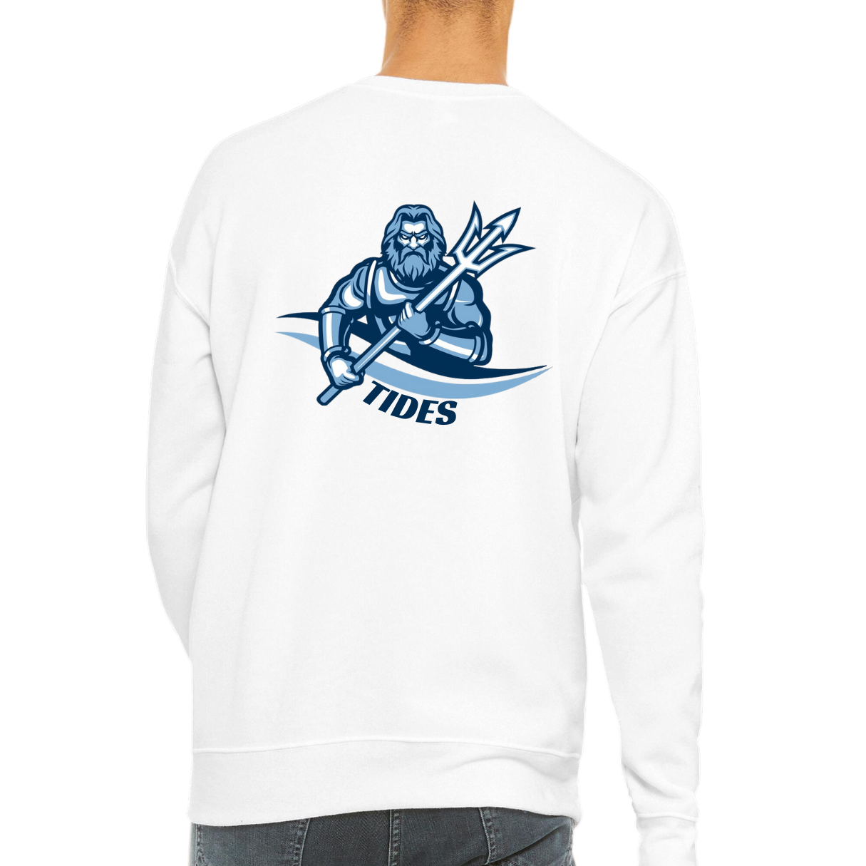 Poseidon Has Your Back  Crewneck - Adult and Youth