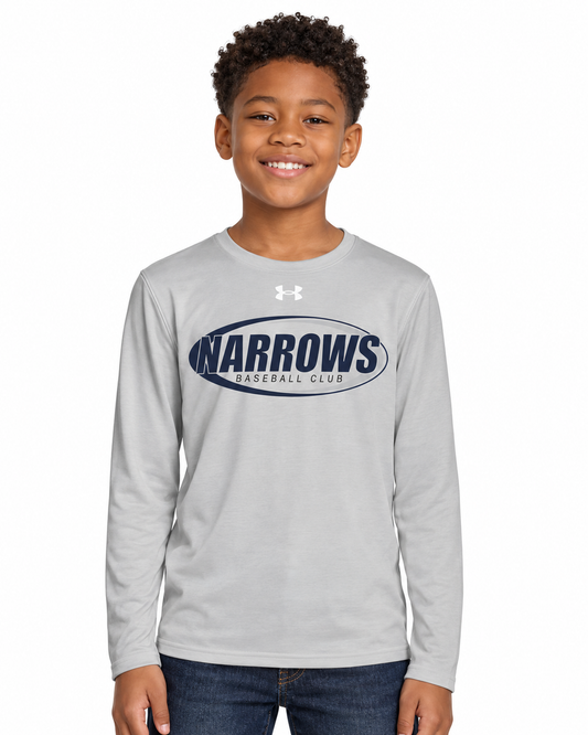 Under Armour Narrows Long Sleeve Tee- Youth Sizing ONLY