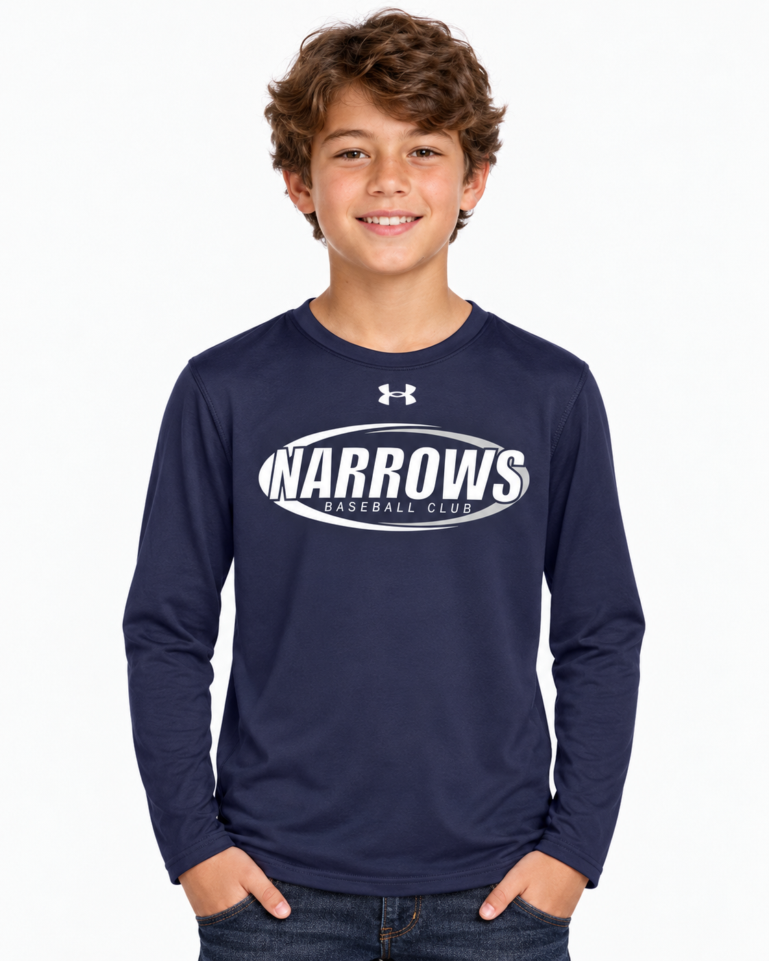 Under Armour Narrows Long Sleeve Tee- Youth Sizing ONLY